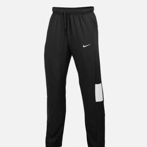 Nike Men's Black and White Joggers